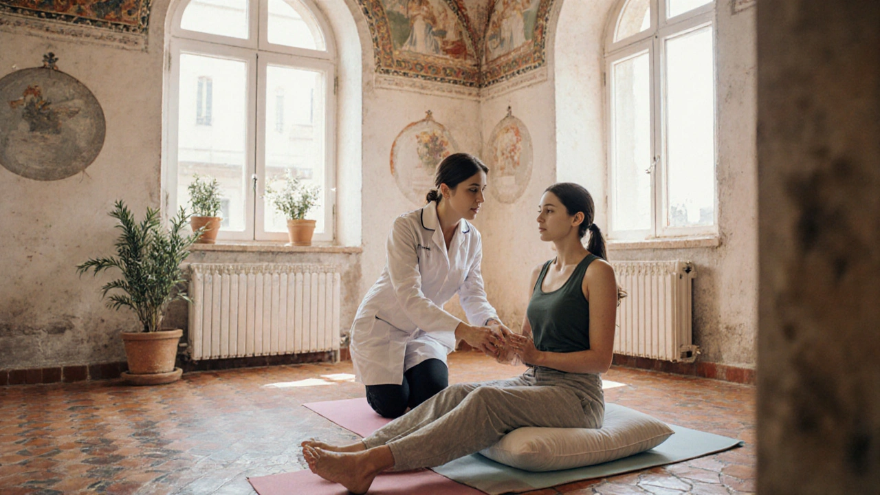 Terapia fisica per l’interstiziale cistite: benefici, tecniche e linee guida