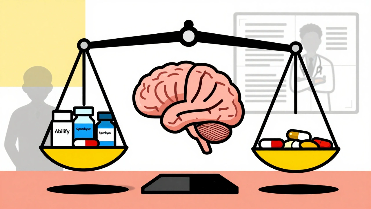 Combinazioni di farmaci psichiatrici: alternative generiche e rischi clinici