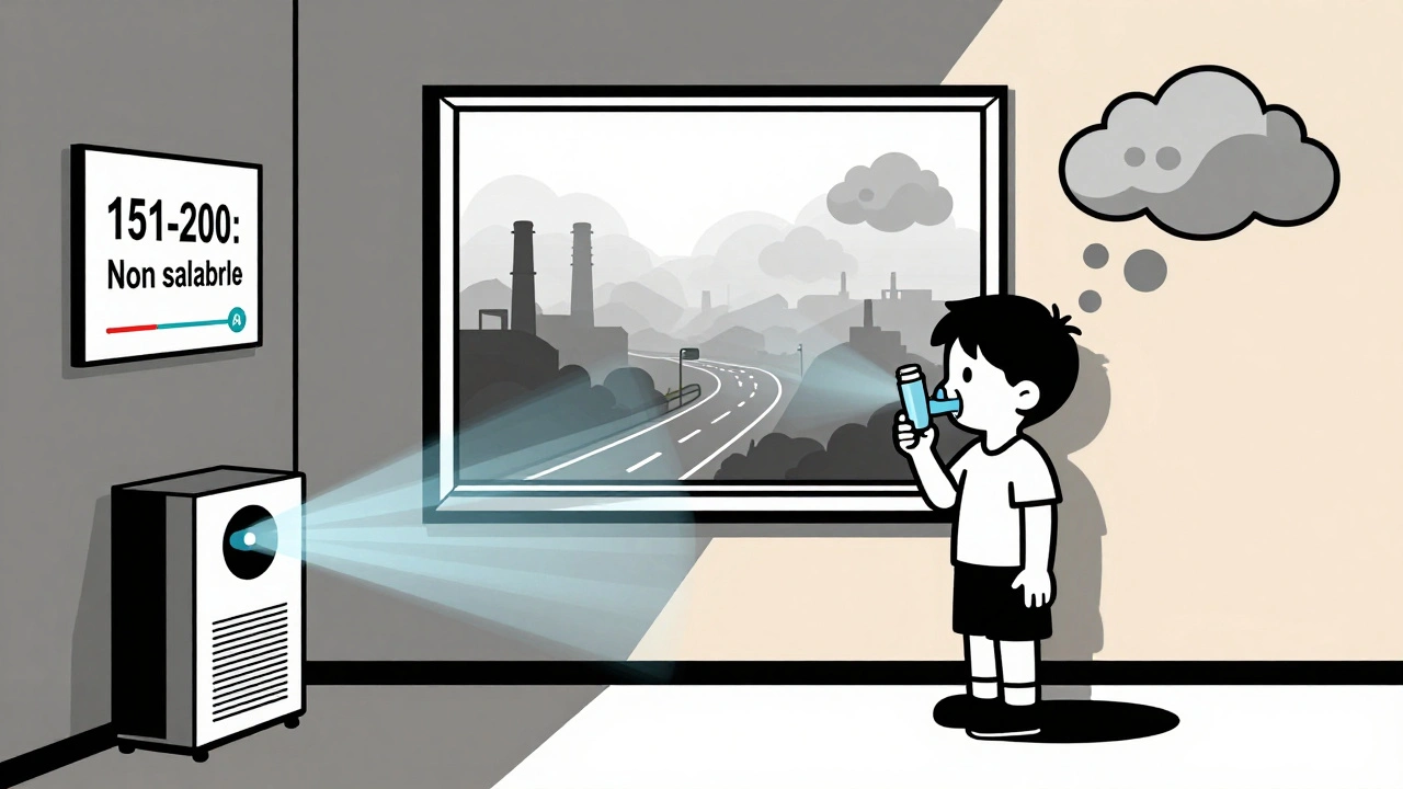 Inquinamento dell'aria e asma: strategie pratiche per ridurre l'esposizione