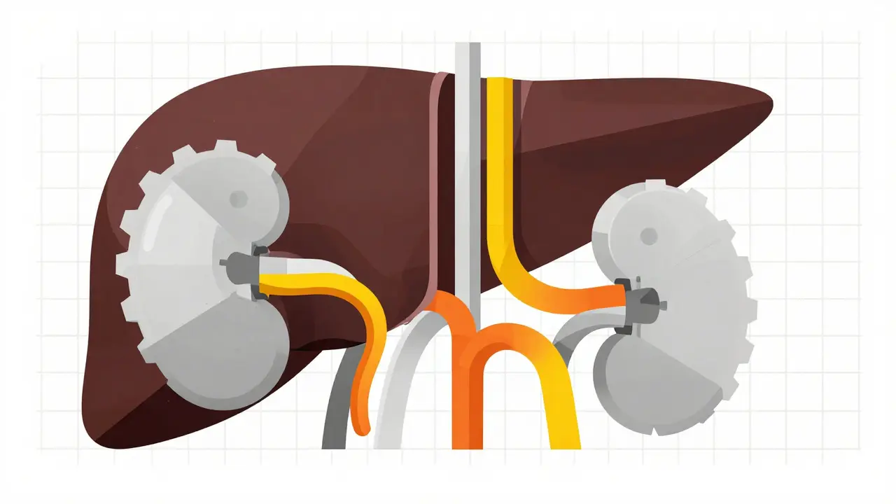 Geometrie astratte che mostrano il metabolismo lento dei farmaci nei prematuri